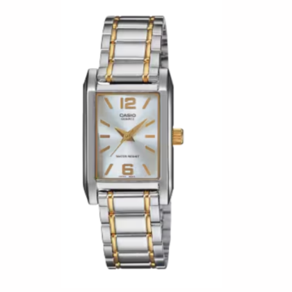 Casio General LTP-1235SG-7ADF Analog Silver Dial Date Women Watch